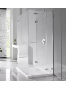   Radaway Euphoria KDJ P szögletes zuhanykabin 100x100 átlátszó balos