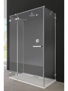   Radaway Euphoria KDJ+S szögletes zuhanykabin 100x100 átlátszó jobbos
