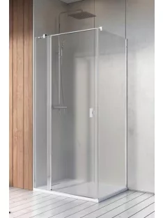   Radaway Nes KDJ II szögletes zuhanykabin 80x80 átlátszó jobbos