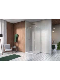   Radaway Nes KDJ II szögletes zuhanykabin 80x80 átlátszó jobbos