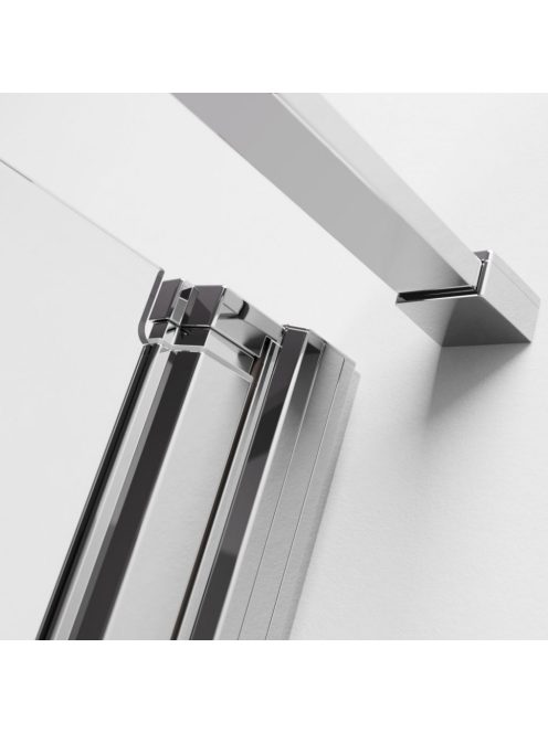 Radaway Nes KDJ II szögletes zuhanykabin 90x90 átlátszó jobbos