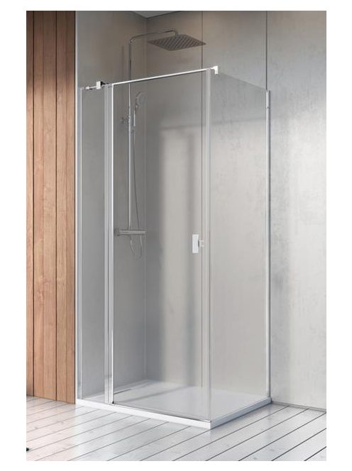 Radaway Nes KDJ II szögletes zuhanykabin 90x100 átlátszó jobbos