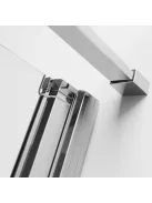 Radaway Nes KDJ II szögletes zuhanykabin 120x90 átlátszó balos