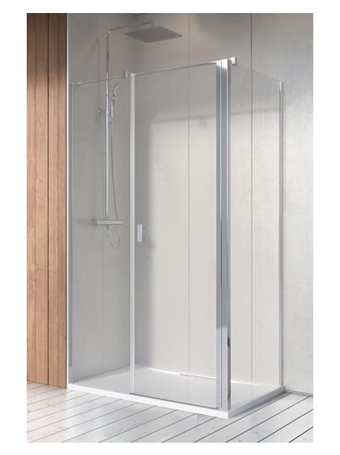 Radaway Nes KDS II szögletes zuhanykabin 120x90 átlátszó balos