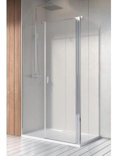   Radaway Nes KDS II szögletes zuhanykabin 120x80 átlátszó jobbos