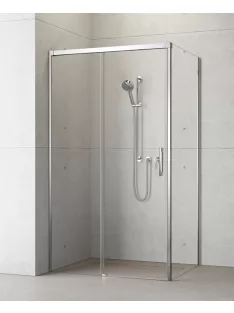   Radaway Idea KDJ szögletes zuhanykabin 100x100 átlátszó balos