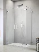 Radaway Arta DWD+S szögletes zuhanykabin 100x80 átlátszó