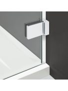 Radaway Arta DWD+S szögletes zuhanykabin 100x80 átlátszó