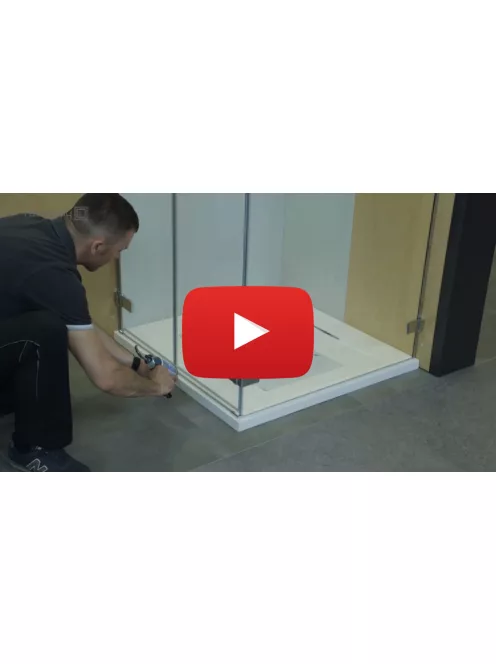 Radaway Arta DWD+S szögletes zuhanykabin 120x80 átlátszó