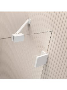   Radaway Essenza Pro White PNJ II fehér kádparaván 90 átlátszó