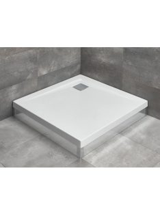   Radaway Argos C szögletes zuhanytálca lábbal 90x90 fehér, ajándék szifonnal