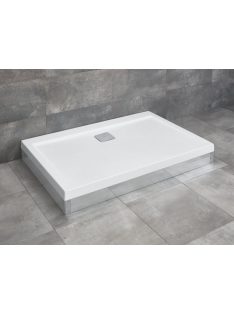   Radaway Argos D szögletes zuhanytálca lábbal 90x80 fehér, ajándék szifonnal
