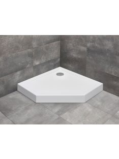   Radaway Doros PT szögletes zuhanytálca előlappal 100x100 fehér, ajándék szifonnal