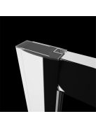 Radaway Premium Plus D szögletes zuhanykabin 100x80 barna