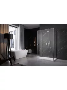   Radaway Essenza KDJ+S szögletes zuhanykabin 100x100 átlátszó balos