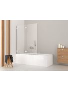 Radaway Arta PND kádparaván 130 átlátszó jobbos