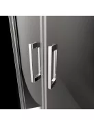 Radaway Premium Pro KDJ szögletes zuhanykabin 100x100 átlátszó jobbos