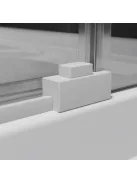 Radaway Idea White KDD szögletes fehér zuhanykabin 90x100 átlátszó