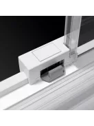 Radaway Idea White KDD szögletes fehér zuhanykabin 100x80 átlátszó