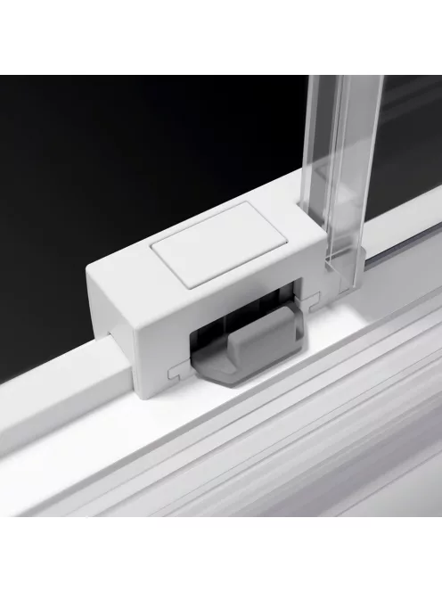 Radaway Idea White KDD szögletes fehér zuhanykabin 100x100 átlátszó