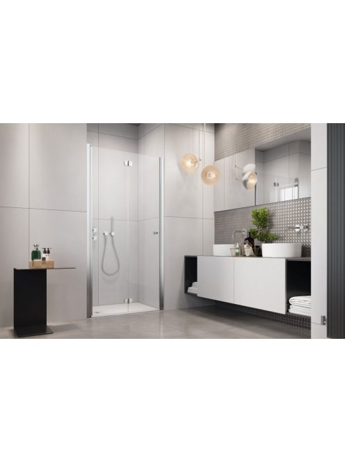 Radaway Eos DWB I zuhanyajtó 90 átlátszó balos