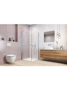   Radaway Eos KDJ-B szögletes zuhanykabin 90x90 átlátszó balos