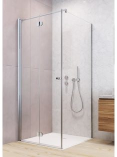   Radaway Eos KDJ-B szögletes zuhanykabin 80x100 átlátszó balos