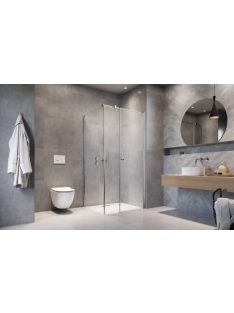   Radaway Eos KDS I szögletes zuhanykabin 100x100 átlátszó balos