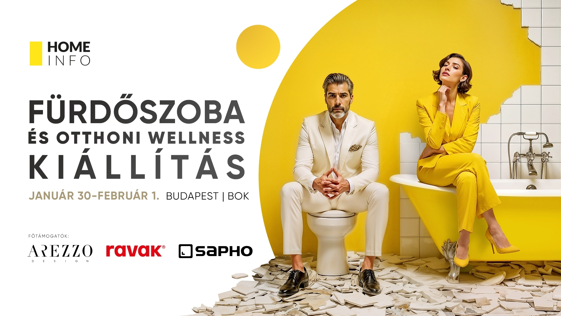 Álmodd újra fürdőszobád, és fedezd fel a kényelem új dimenzióját a Wellness Kiállításon!